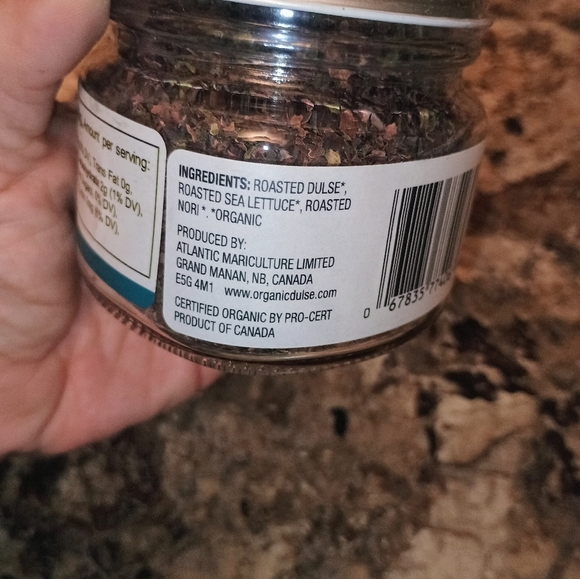 Roasted Seaweed Flakes - A Blend Of Hand Harvested Atlantic Seaweed 1.41 Oz.New - Picture 5 of 6